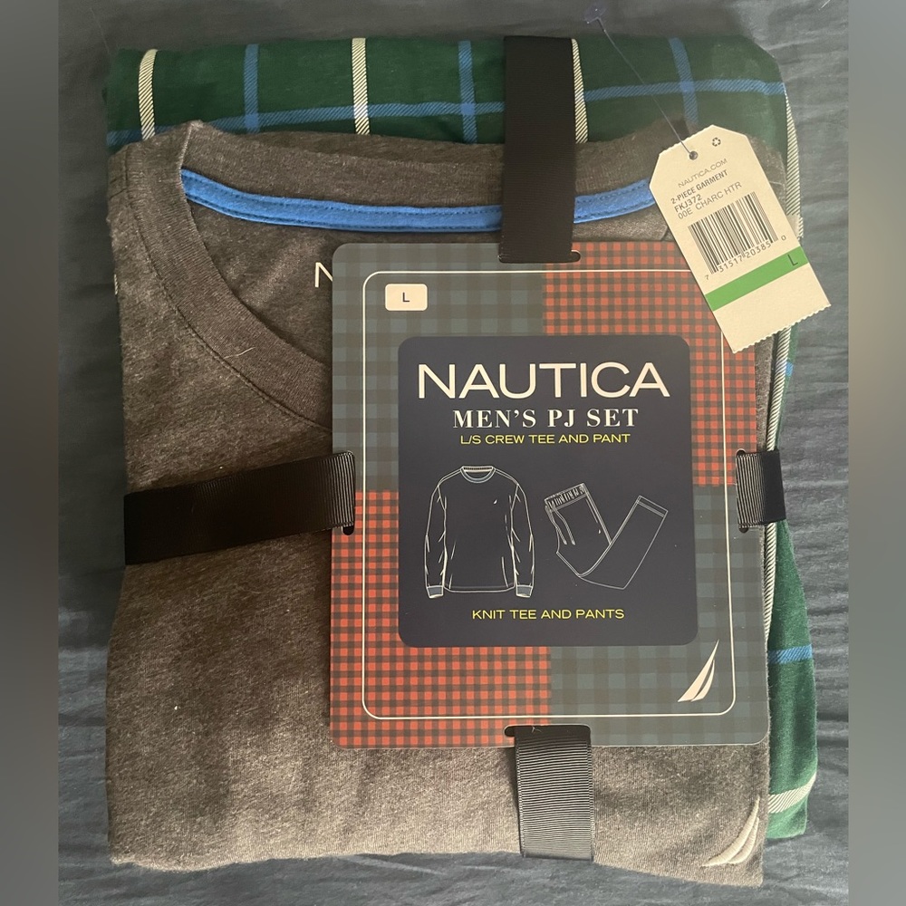 NWT Nautica Men’s knit PJ set